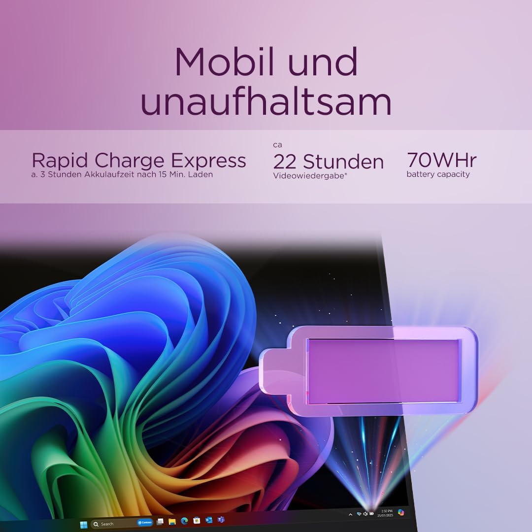 Thumbnail 2 de Lenovo Yoga 7 2-in-1 Laptop | OLED-Display, AI-Unterstützung und 16 GB RAM