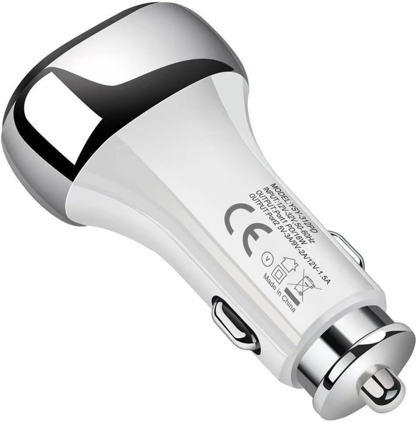 Thumbnail 5 de NAERSI USB-C Car Charger Adapter Fast Charge 36W (Dual Port, All-Metal, Compact) – Black