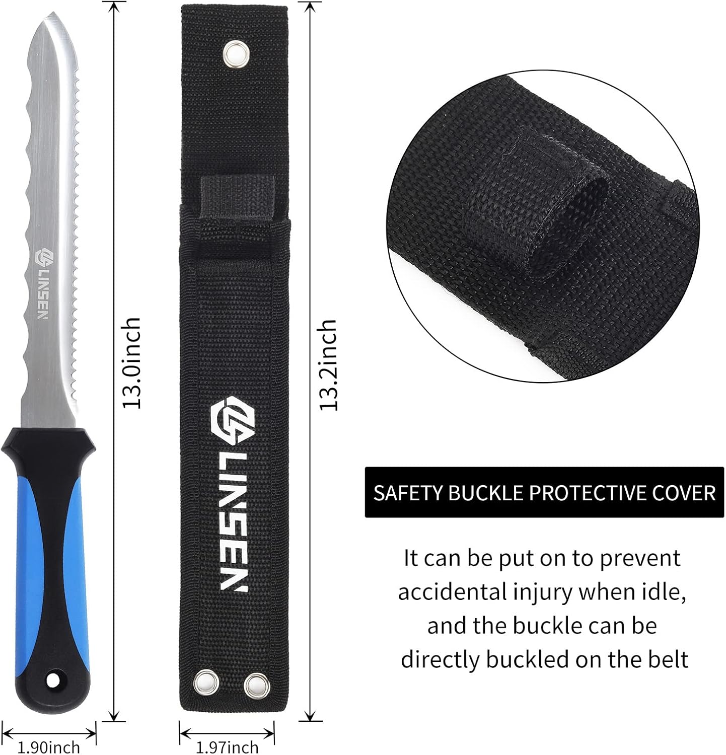 Detalle de Linsen Garden Knife, Stainless Steel