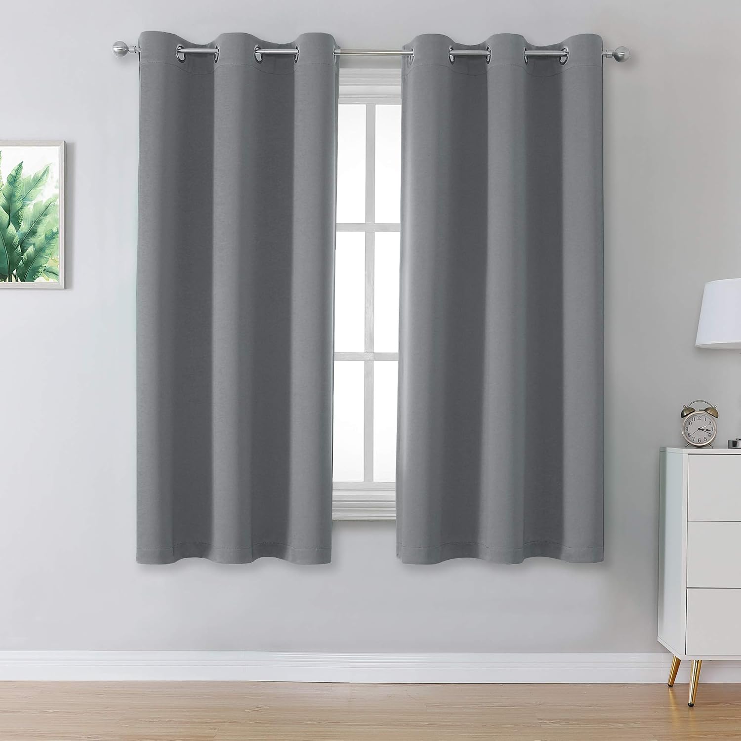 Detalle de DUALIFE Blackout Curtain Panels, 54-Inch Length