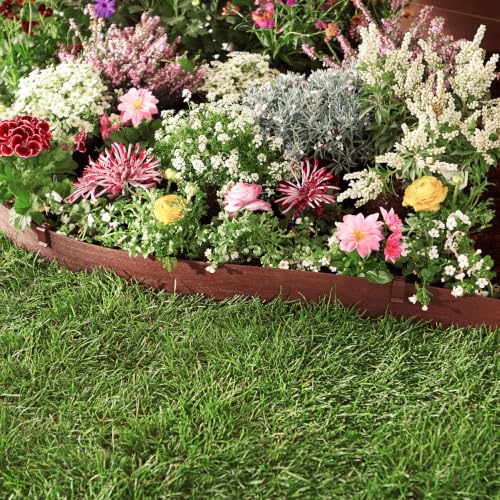 Thumbnail 6 de Amazon Basics Bordura para jardín con 10 estacas (13 cm x 12 m) Marrón