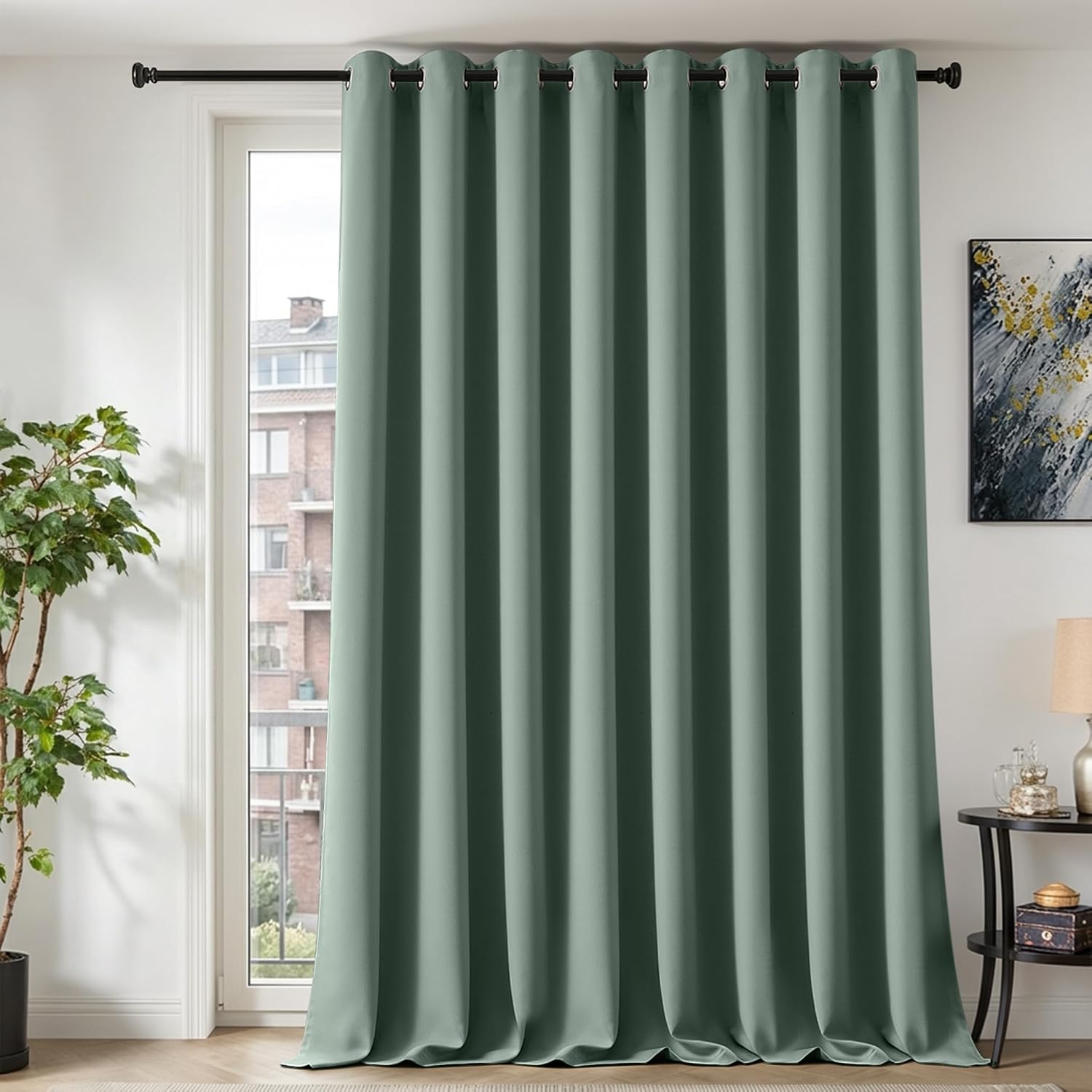 Thumbnail 5 de TOPICK AUDE-BLKSSGM-140175C02 verduisterende gordijnenset, 175 x 140 cm, lichtgrijs