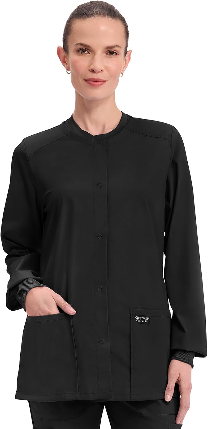 Detalle de Cherokee Women's Scrub Jacket WW340