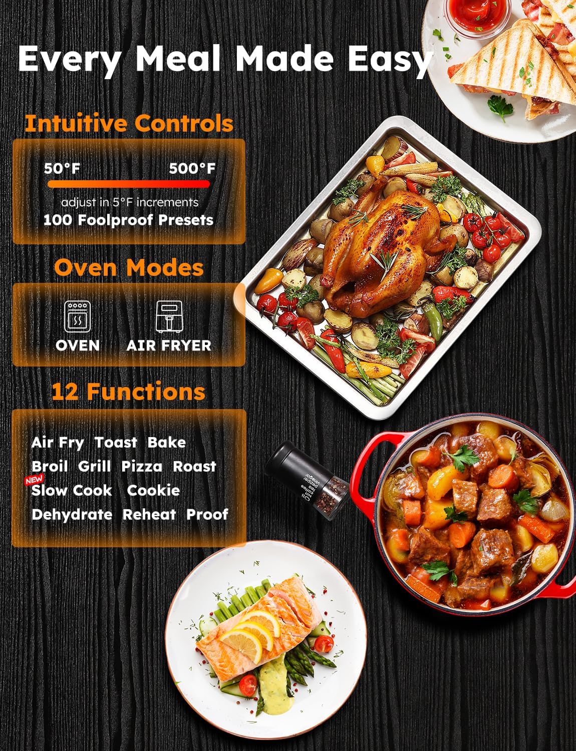 Detalle 2 de Nuwave Bravo XL Pro Air Fryer Oven 🥘