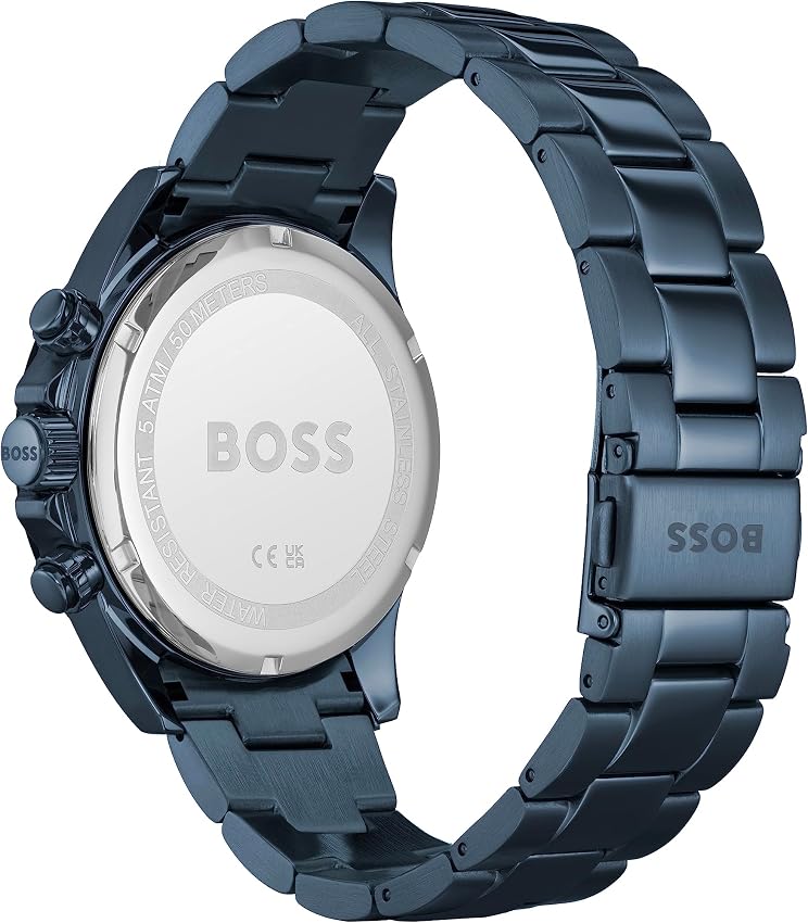 Detalle de BOSS 1513758 Reloj de cuarzo, correa acero