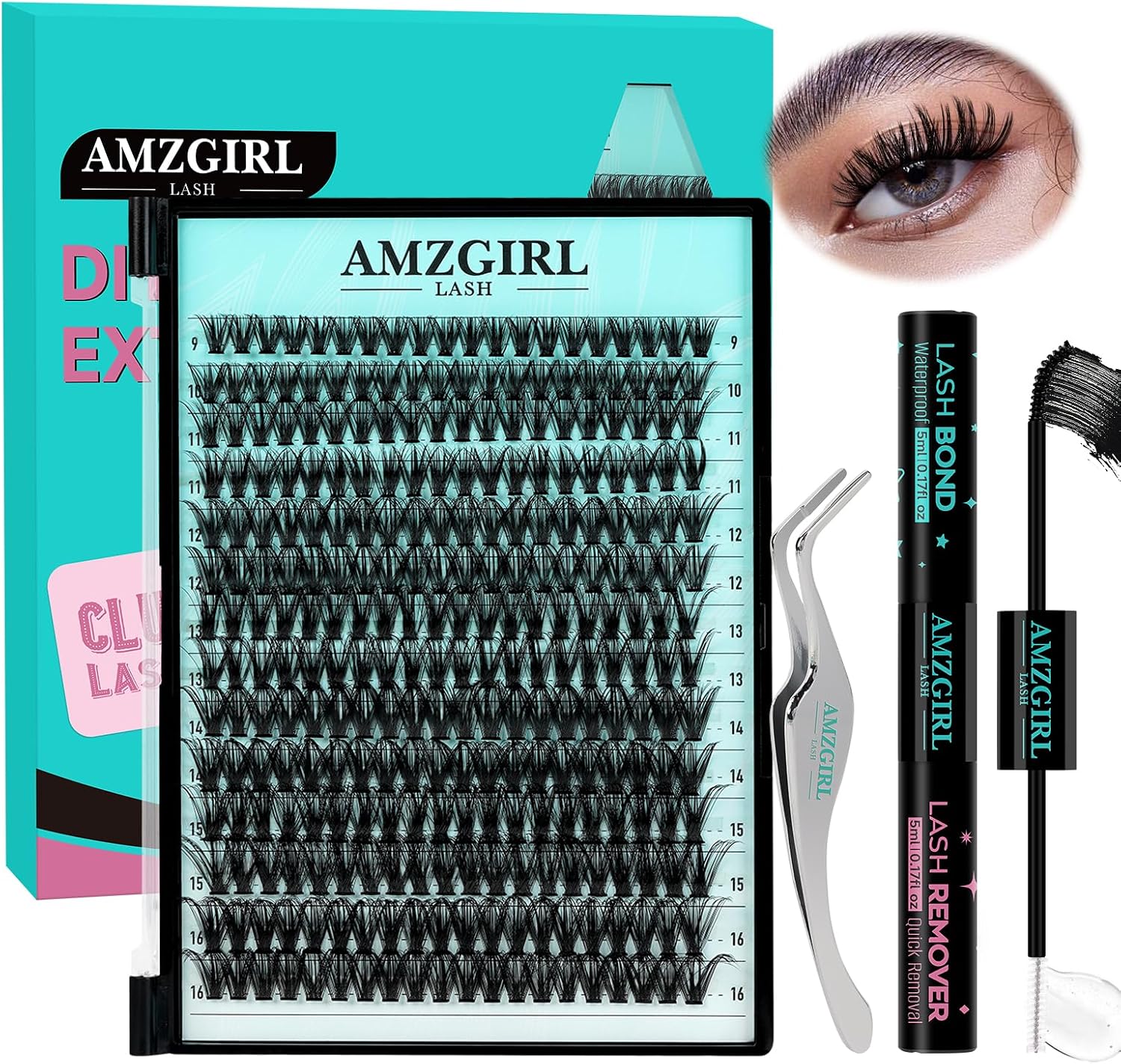 Thumbnail 6 de Kit estensione ciglia 280PCS 9-16mm