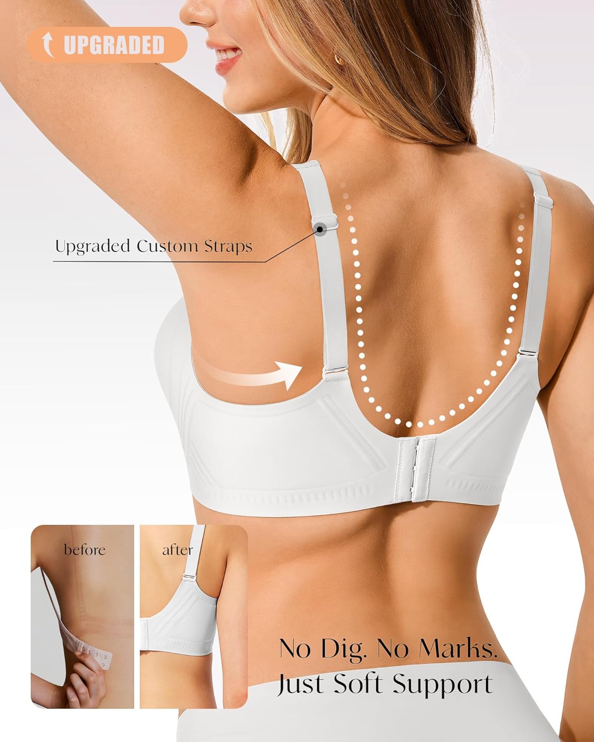 Detalle 2 de LetsJoli Jelly Bra 2026 wireless plunge
