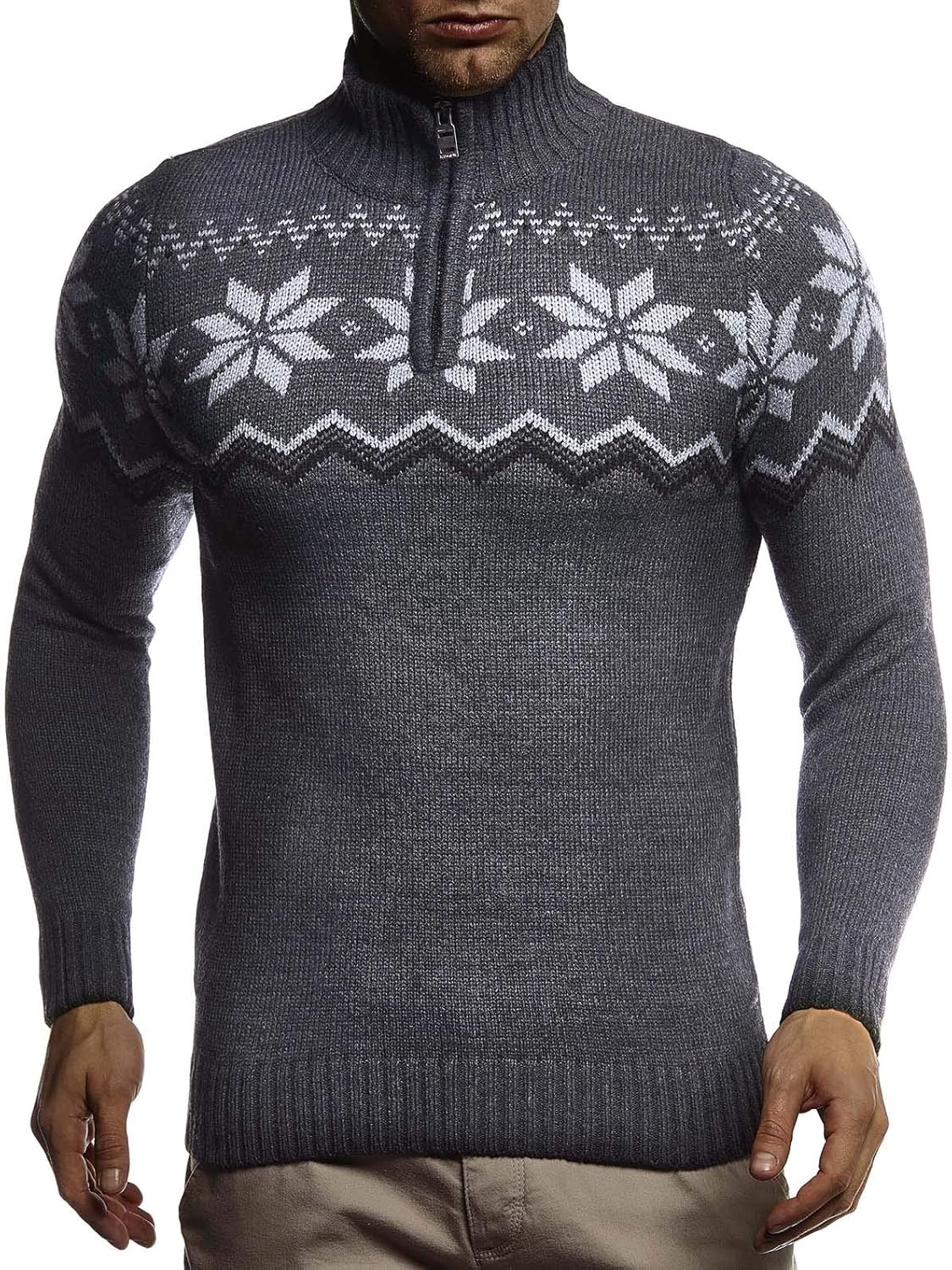 Thumbnail 1 de Leif Nelson Maglione uomo felpa a maglia LN-20758