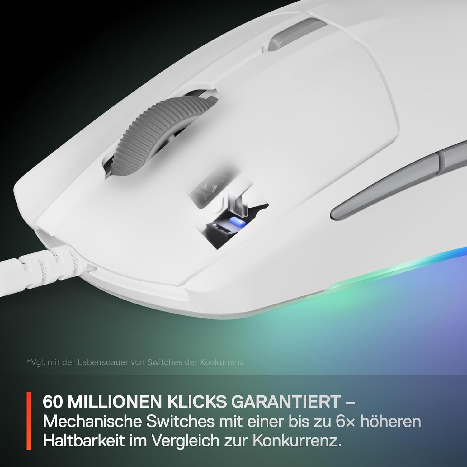 Thumbnail 3 de SteelSeries Rival 3 Gen 2 Gaming Maus 77 g