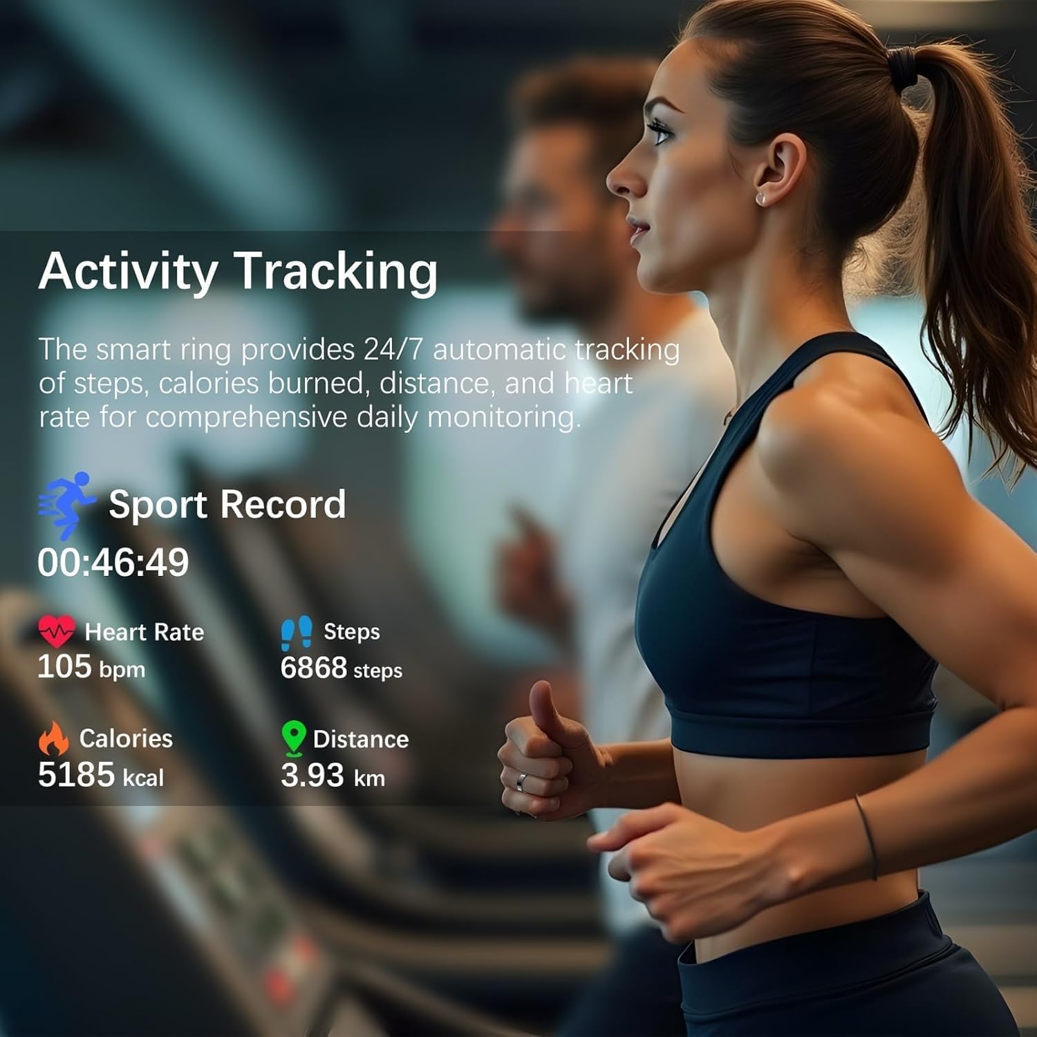 Detalle 2 de Smart Health Ring, Size 11