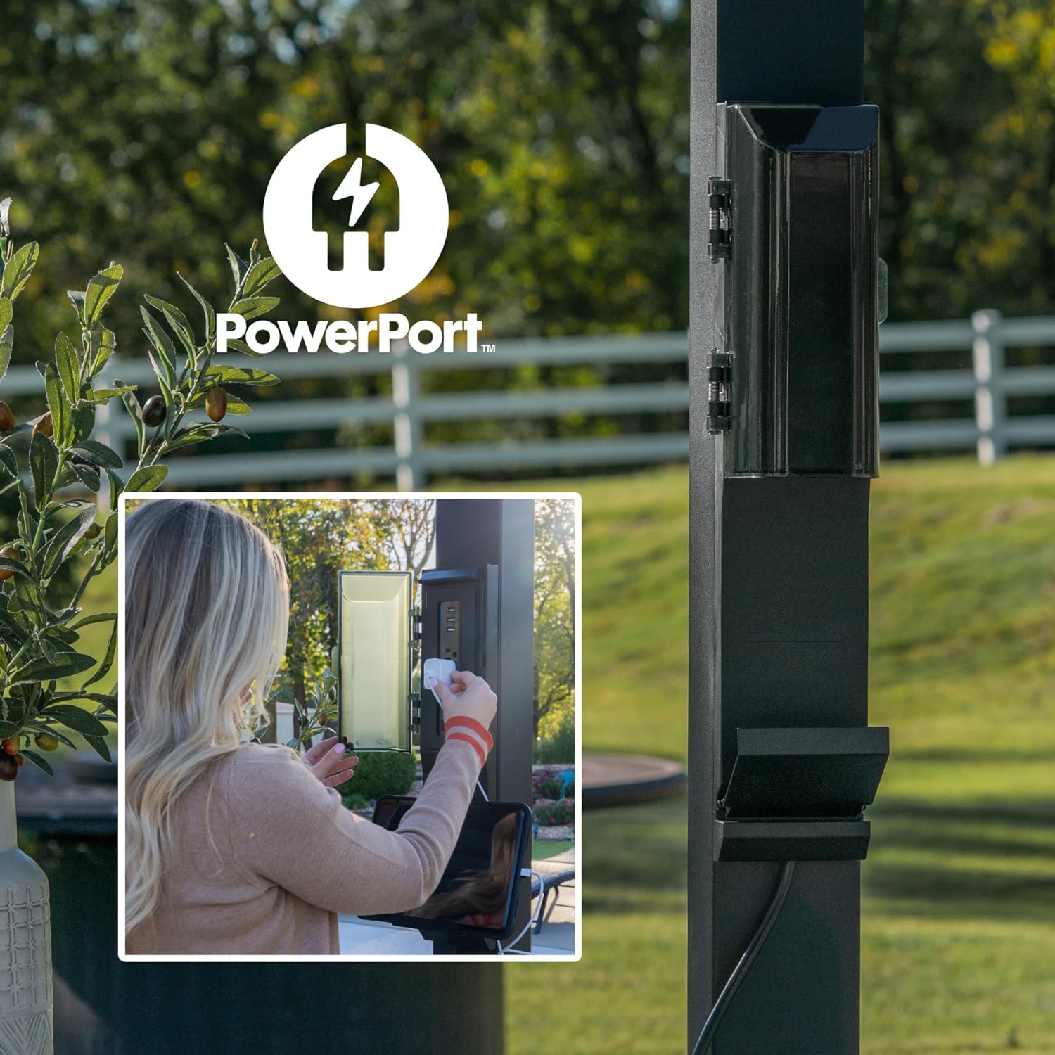 Detalle 1 de Backyard Discovery Louvered Pergola Kit 16' x 10