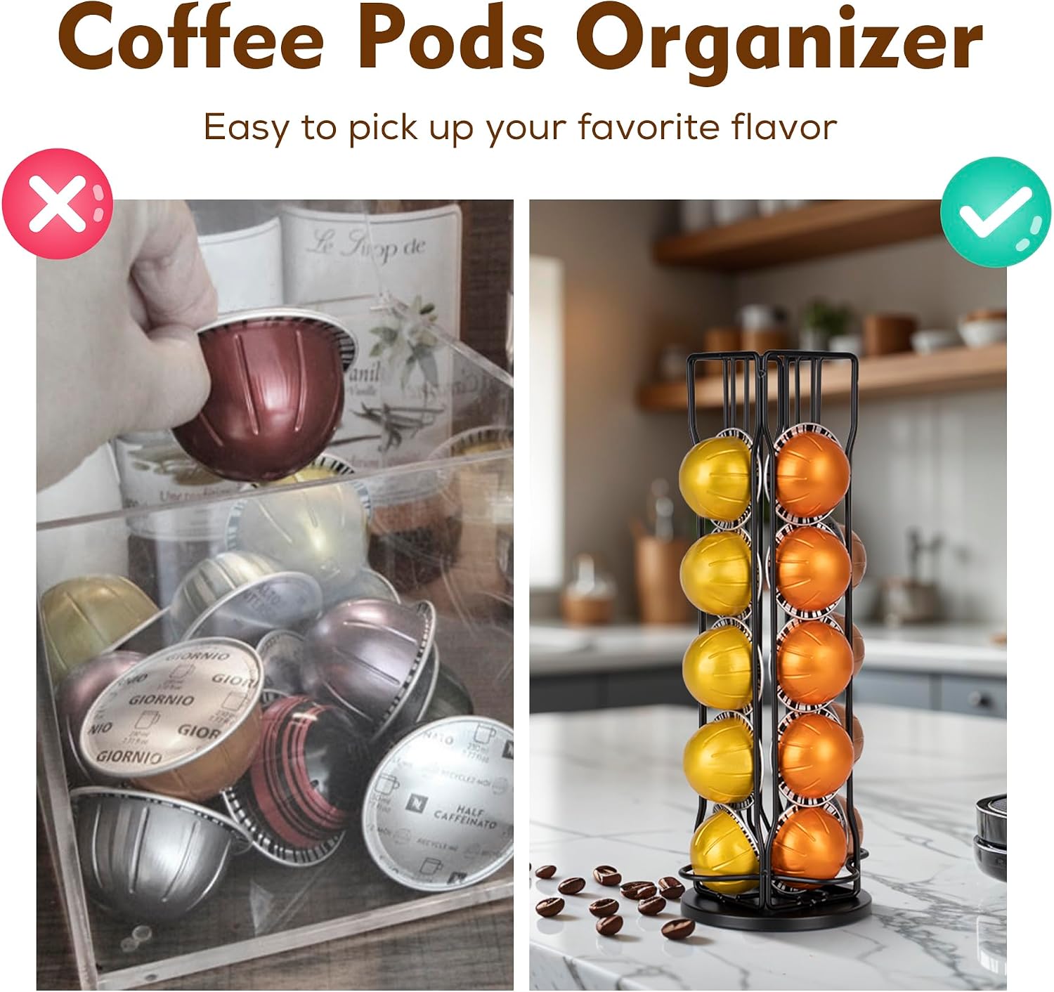 Thumbnail 3 de RECAPS Coffee Pod Holder, 20-Pod
