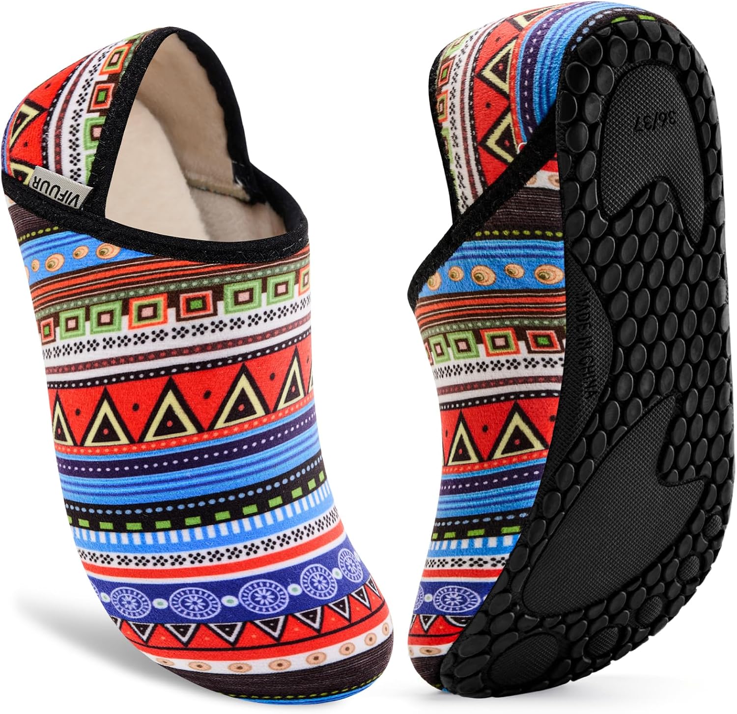 Thumbnail 6 de VIFUUR Fuzzy House Slippers