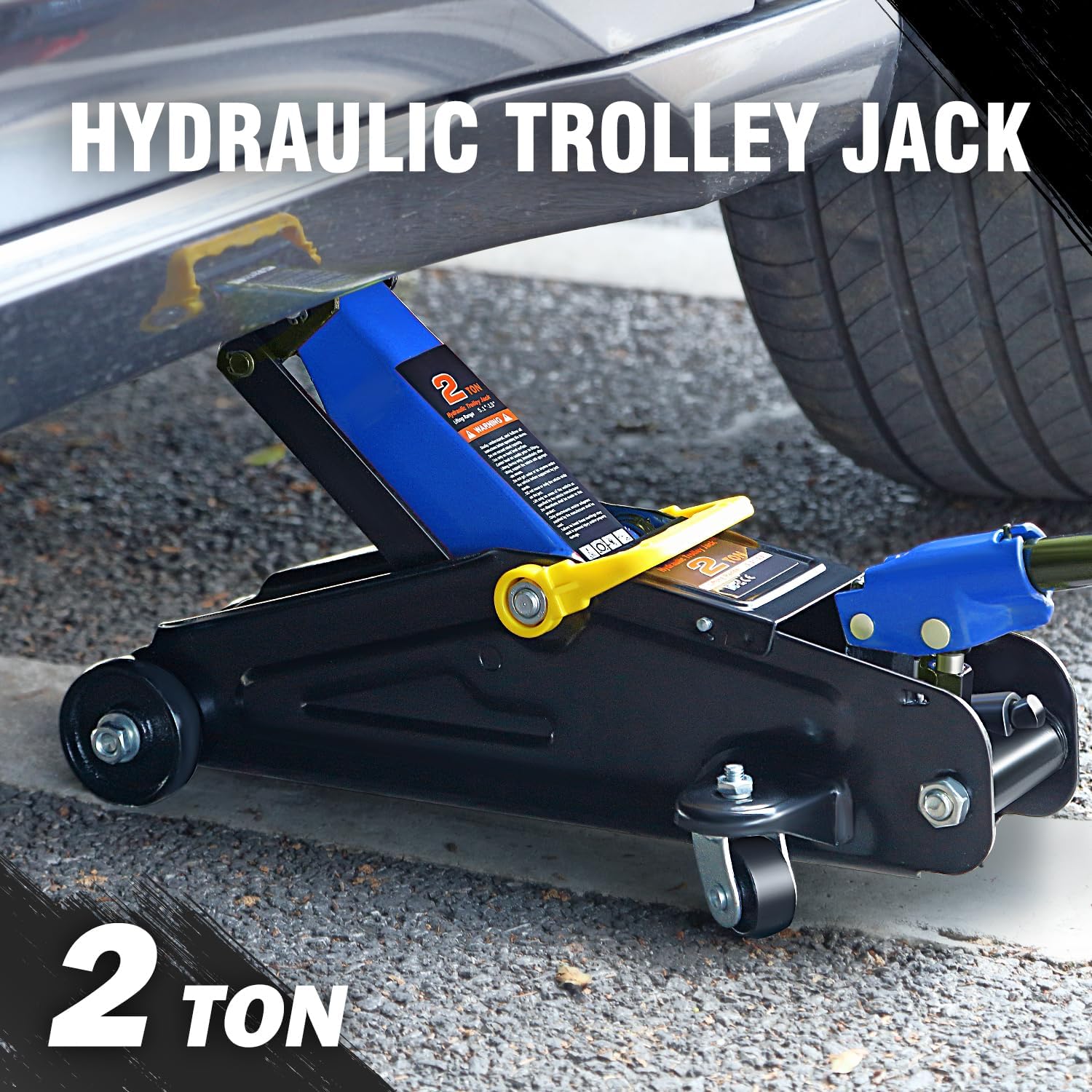 Detalle 2 de DNA Motoring TOOLS-00474 2 Ton Hydraulic Jack 🛠