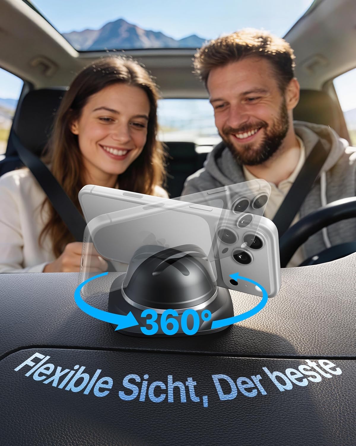 Thumbnail 5 de andobil 2026 Upgrade Handyhalterung Auto 360°