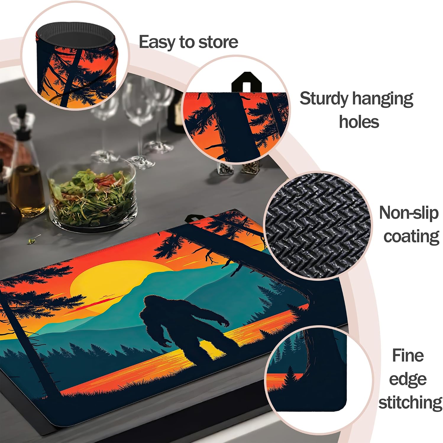 Thumbnail 5 de MTEXYMG MTEXYMG-stove top cover-01 Bigfoot Stove Top Cover, 28 x 20-Inch