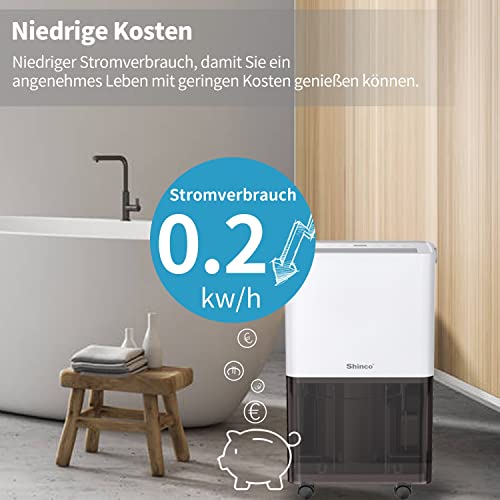Thumbnail 1 de SHINCO Deshumidificador Silencioso 10L/día 🌀 para 15m²