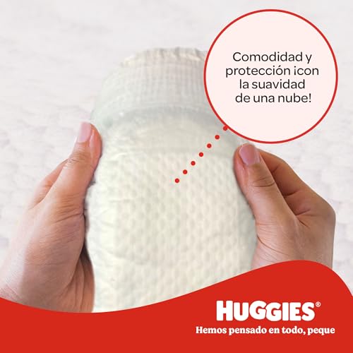 Detalle 2 de HUGGIES Little Movers Pañales Disney Talla 5 🧸 (126 Uds.)