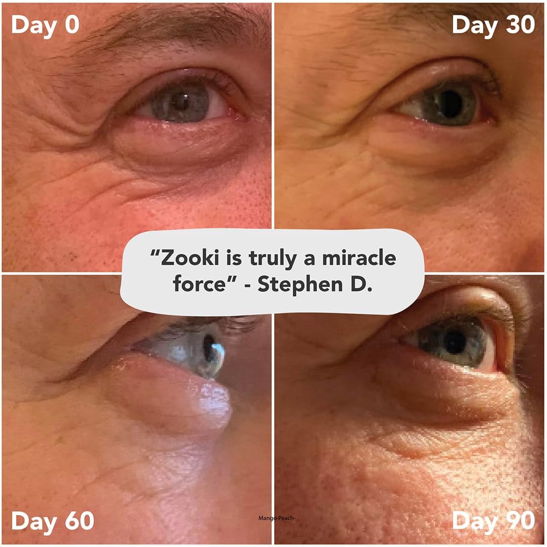 Detalle de Zooki 11,000mg Super Strength Marine Collagen Liquid Sachets – Mango Peach