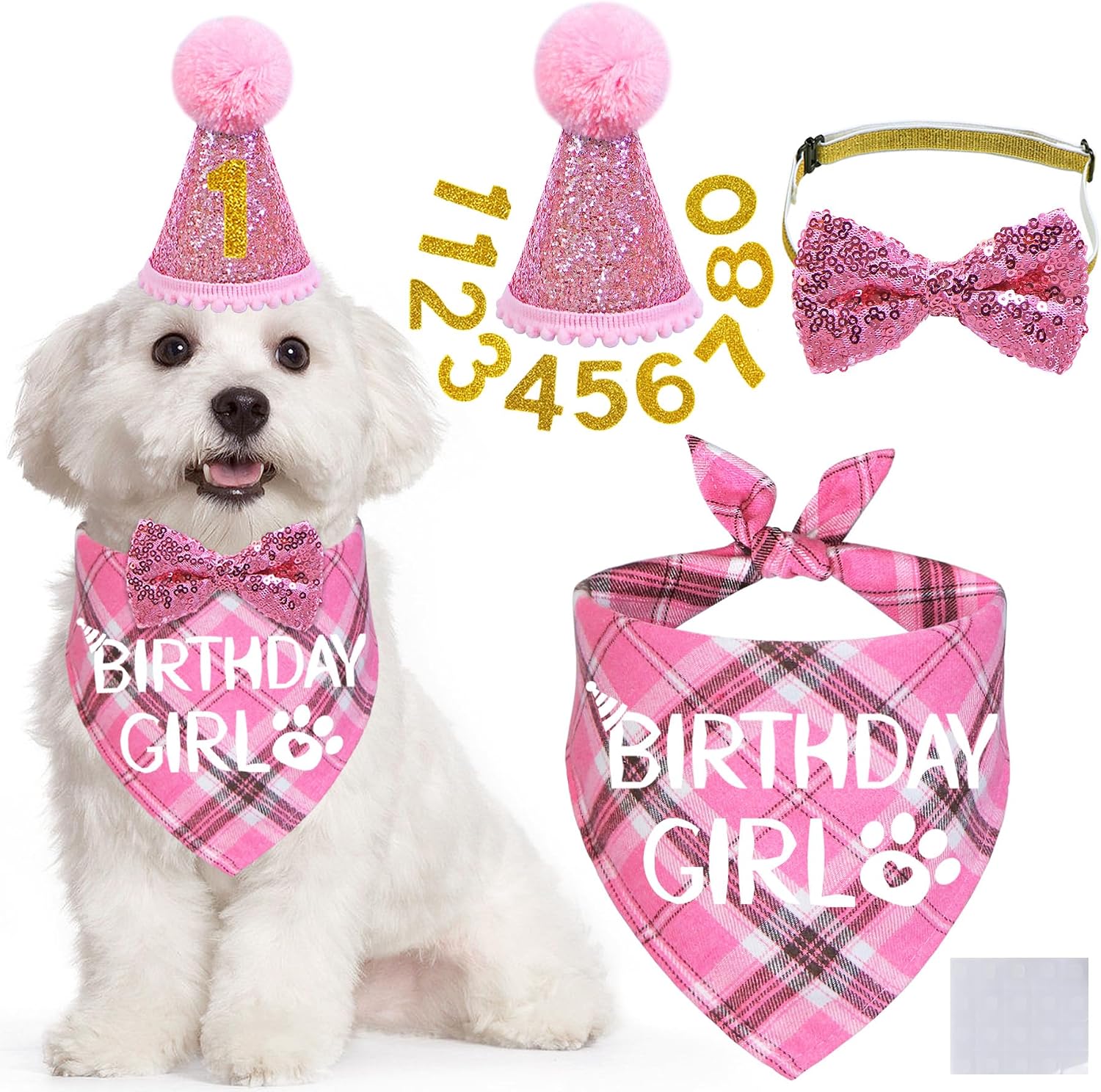 Detalle de STMK Dog Birthday Outfit Set, Small