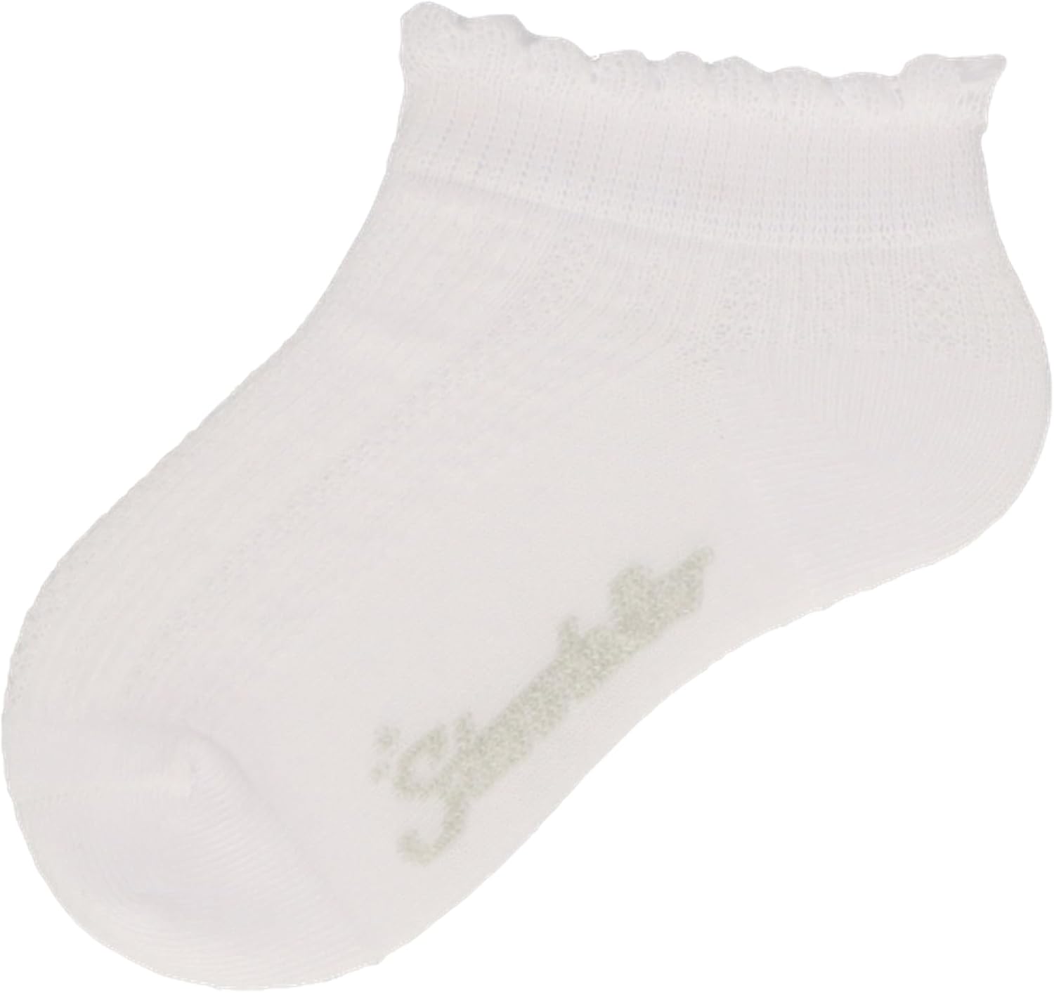 Detalle de Sterntaler Sneaker-Socken 3er-Pack Struktur – Baby Sneaker-Socken mit Rippenmuster für Mädchen