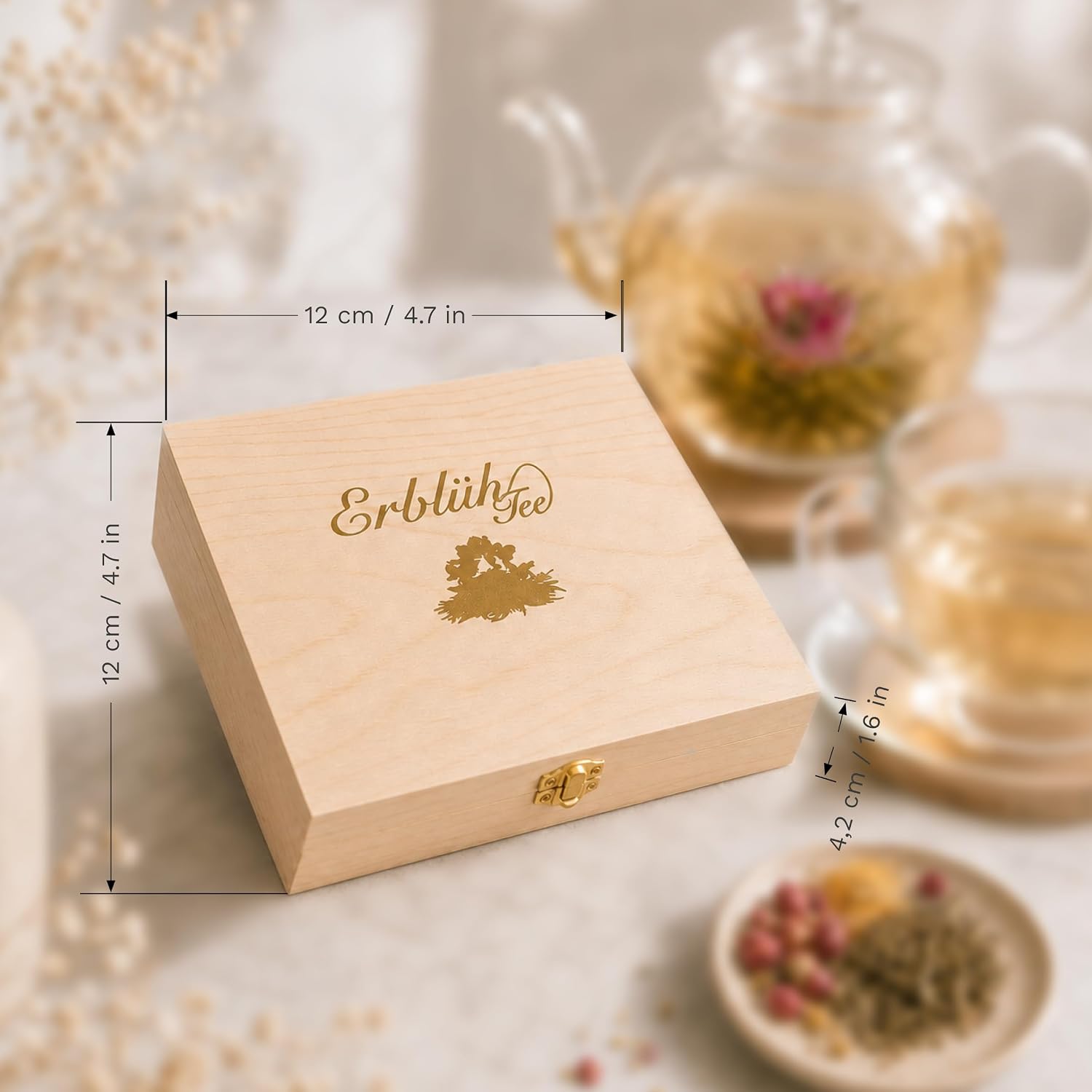 Thumbnail 5 de Creano Teeblumen Geschenkset 12er Set