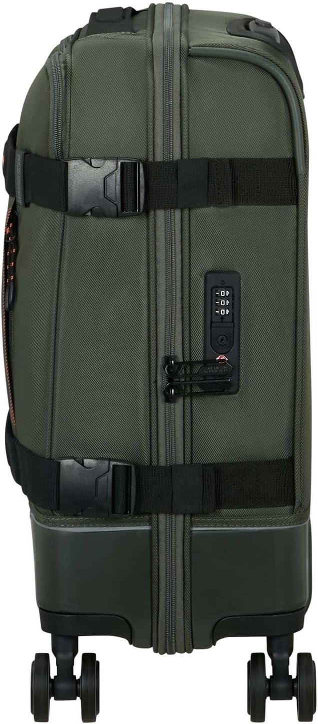 Thumbnail 3 de American Tourister Urban Track Spinner S 55 cm (41,5 L) bagaglio a mano verde Dark Khaki