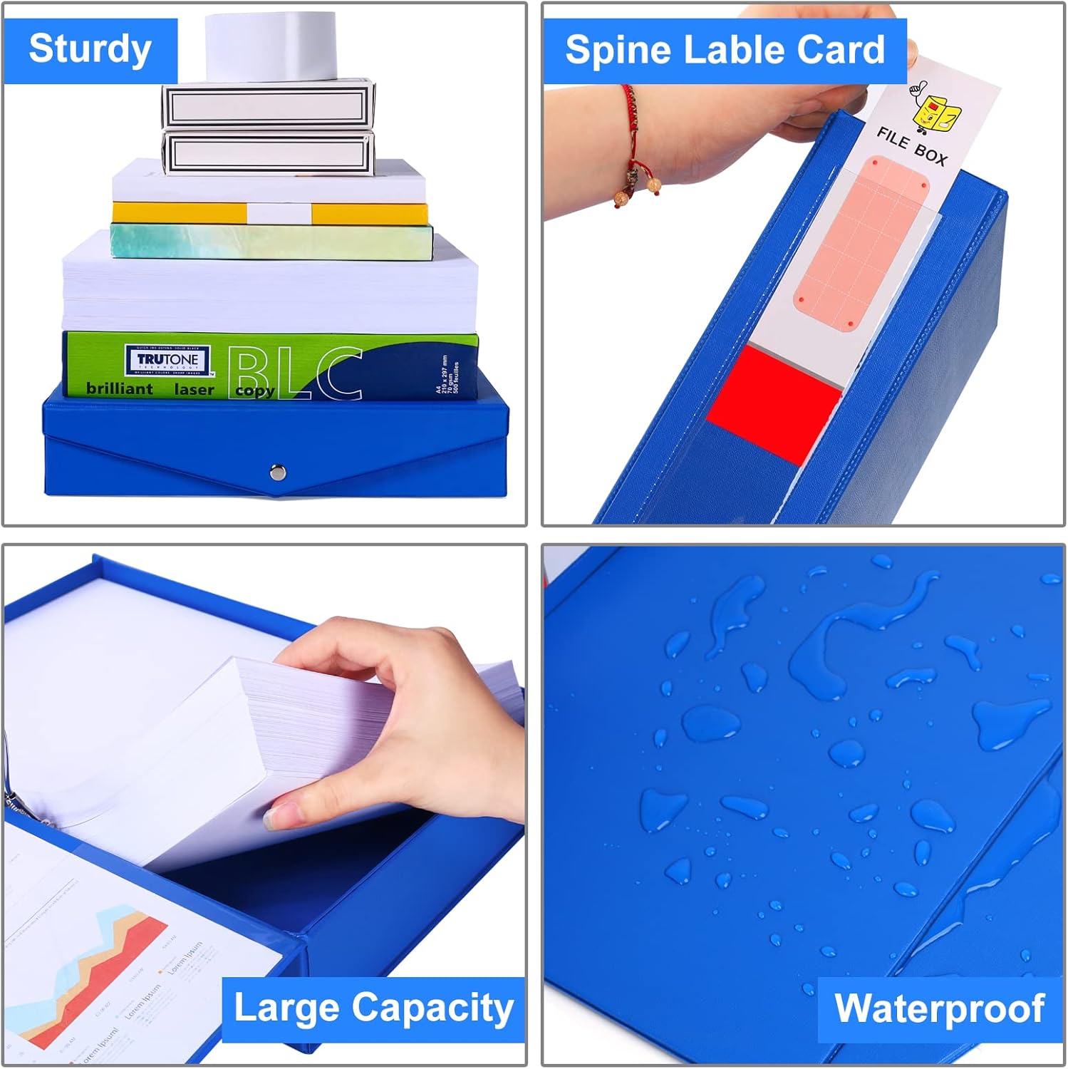 Thumbnail 2 de Srvnpioy Boîtes A4 68 mm 🗂