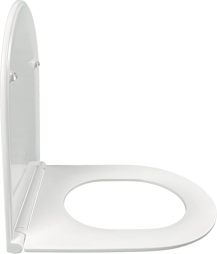 Thumbnail 1 de Jacob Delafon Rodin+ E23280 asiento extra‑plano  descenso progresivo desmontable blanco 🚽