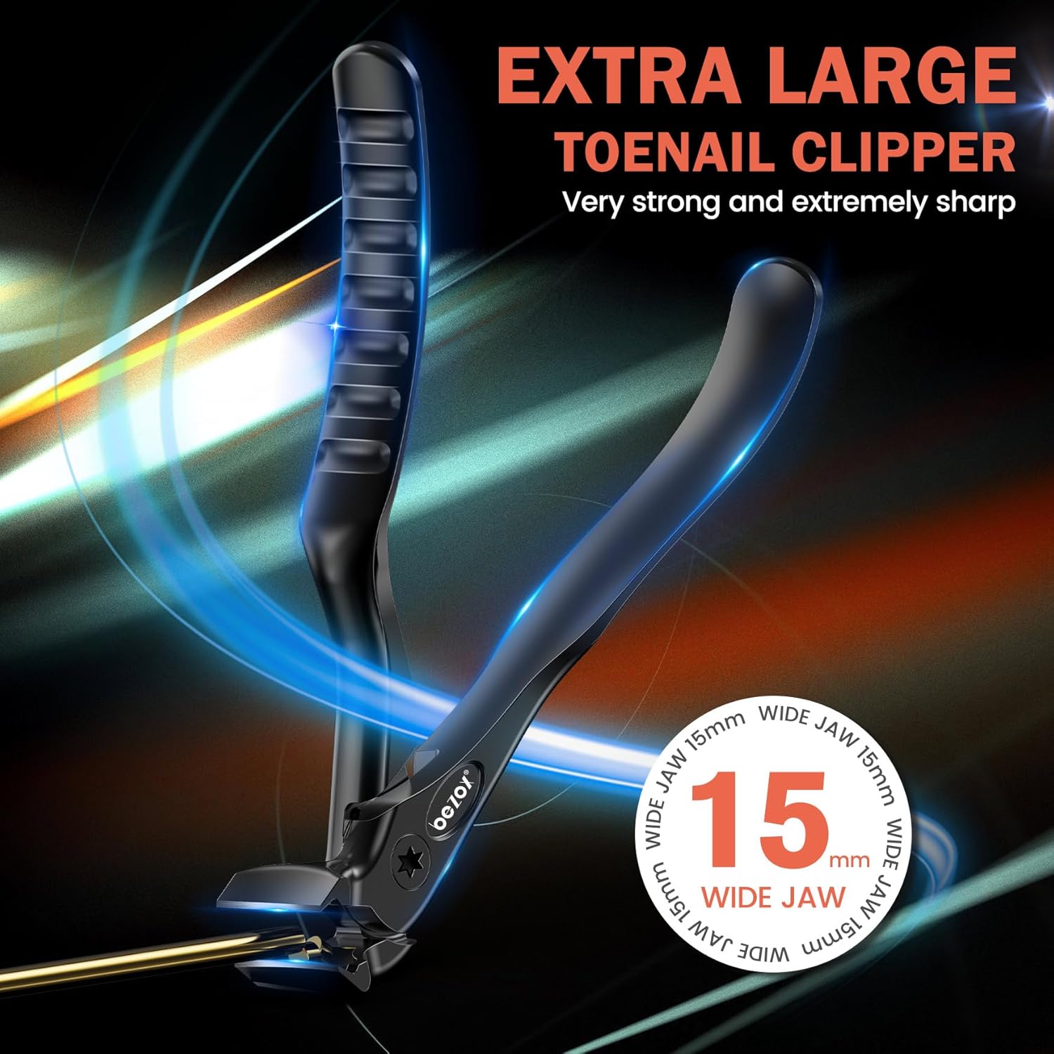Thumbnail 2 de BEZOX Ergonomic Nail Clipper for Seniors 👈 wait