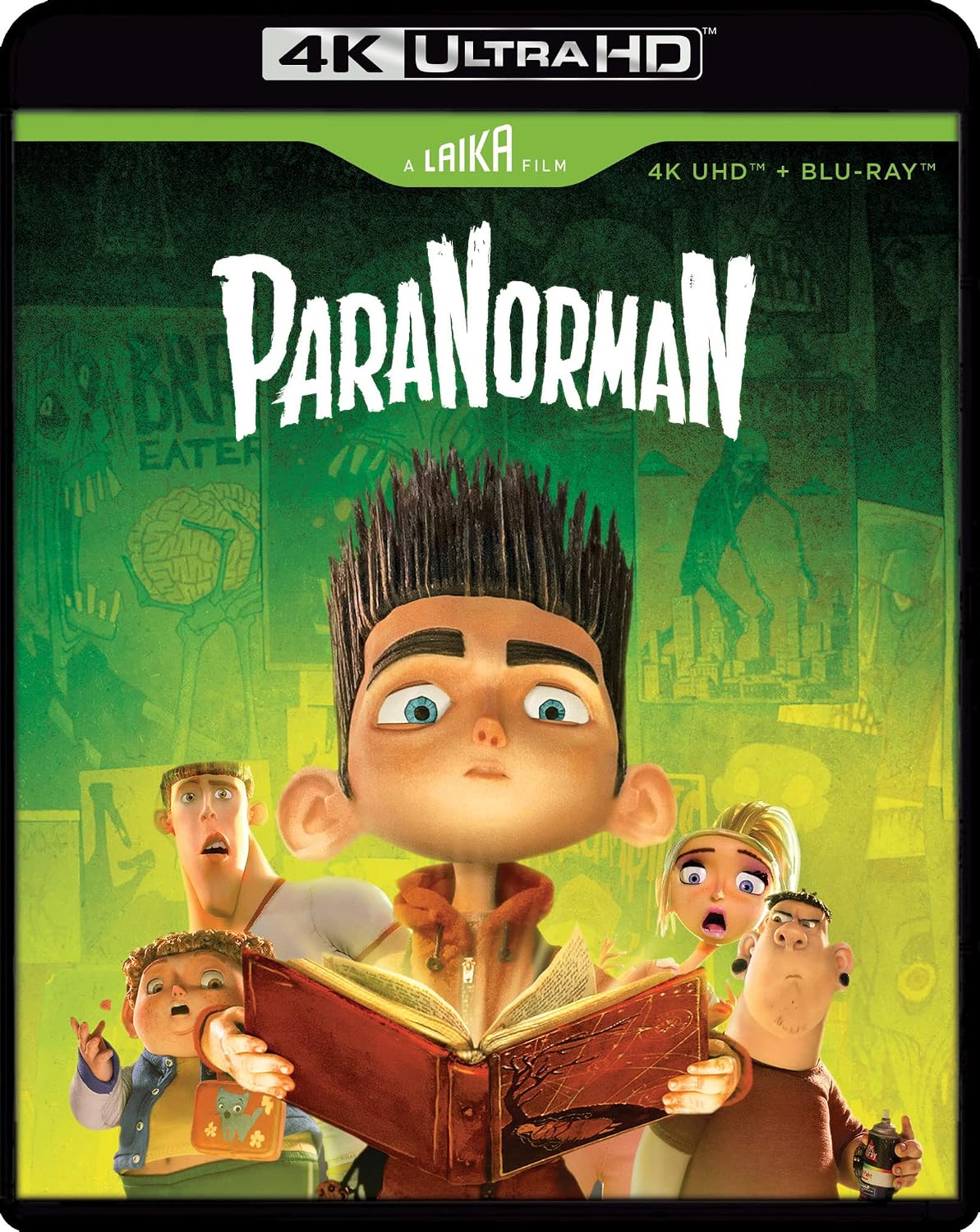 Detalle 2 de ParaNorman 826663231823 4K Ultra HD + Blu-ray Animated Film