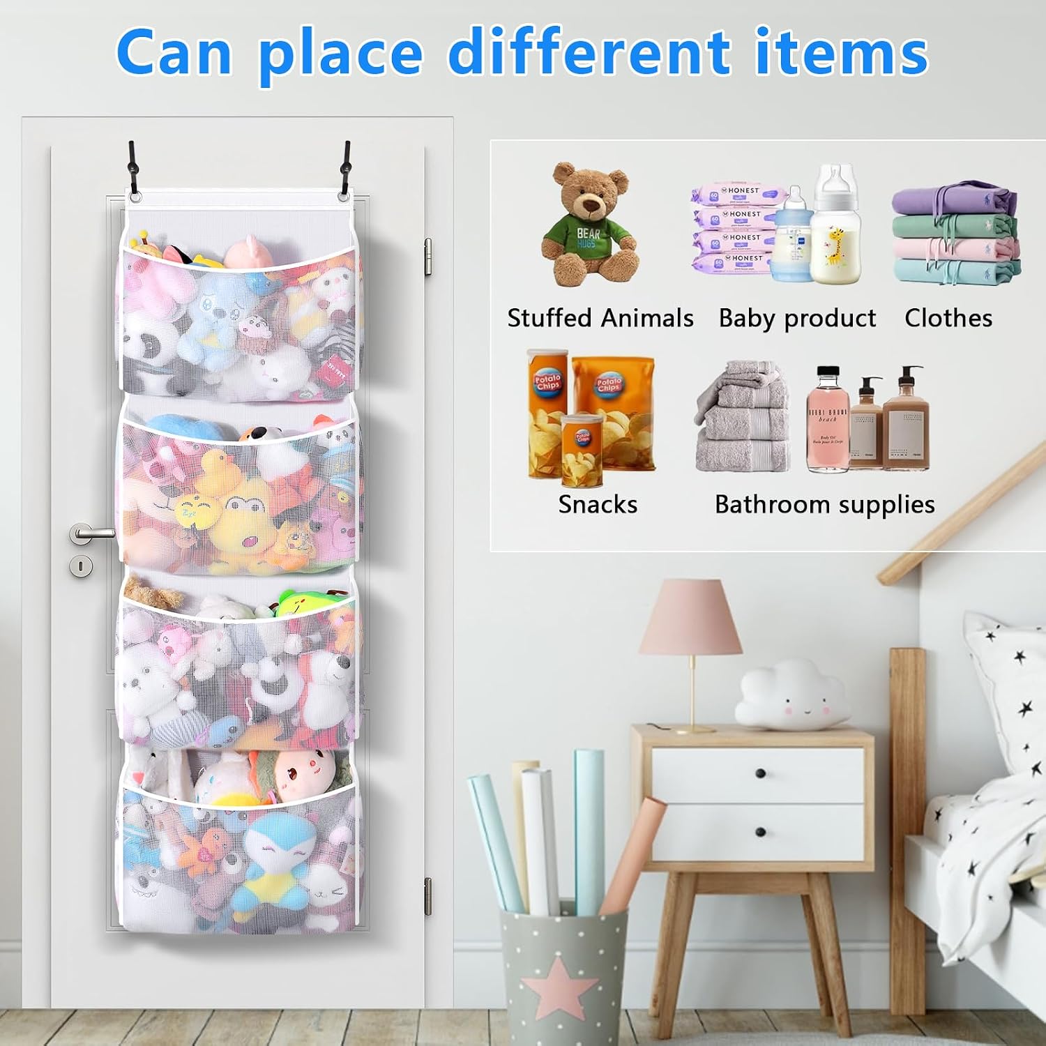 Detalle 2 de Toread Stuffed Animal Organizer 2-Pack