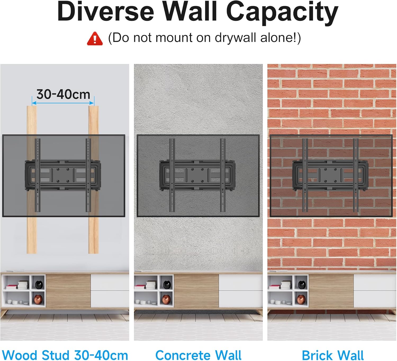 Thumbnail 6 de XINLEI MA570 full‑motion TV wall bracket 70"