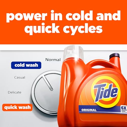 Thumbnail 8 de Tide Liquid Laundry Detergent, Original Scent — 125 fl oz (100 Loads)