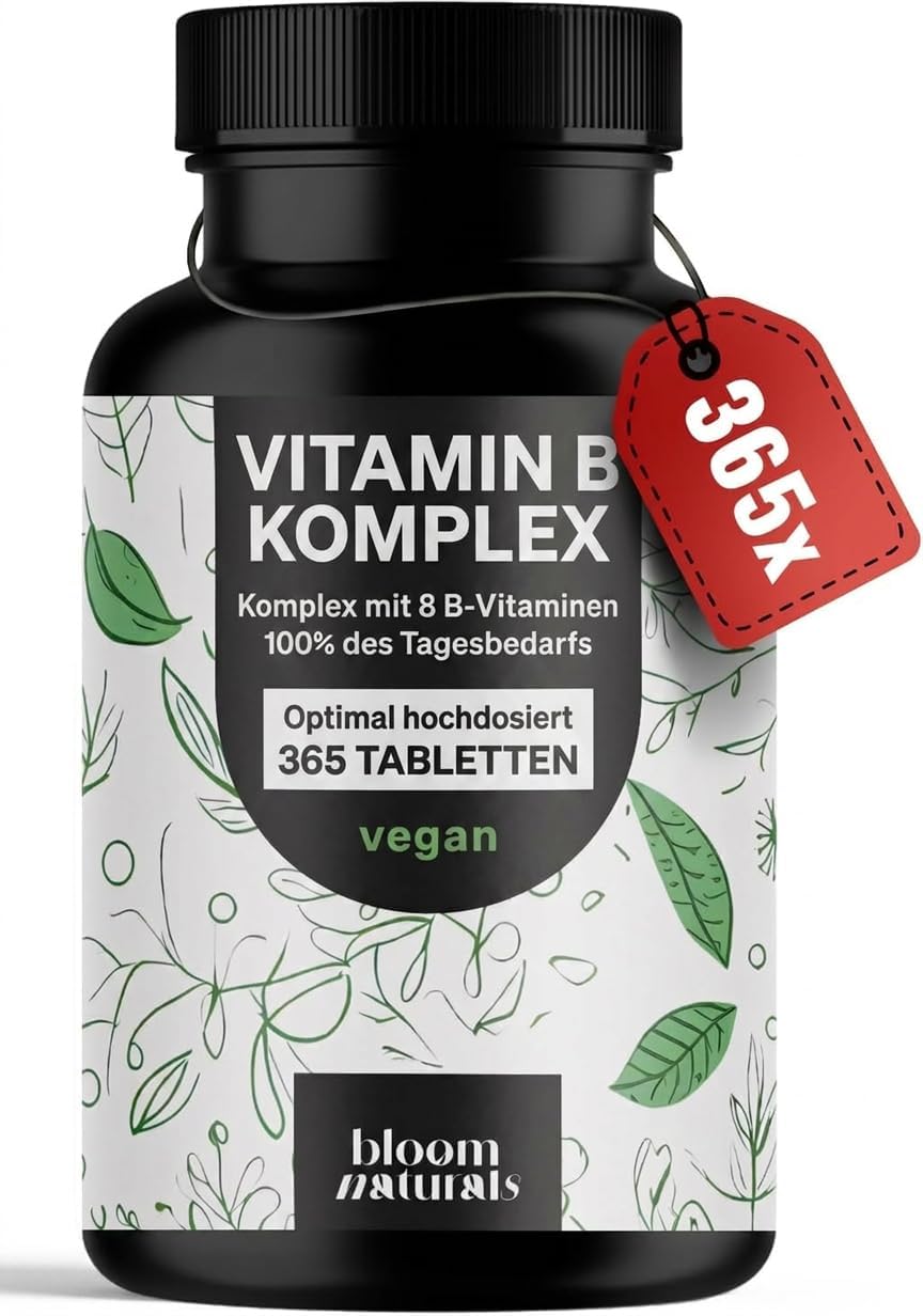 Detalle de Bloom Naturals Vitamin B Komplex 365
