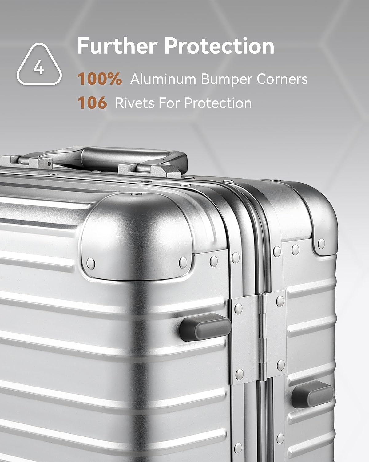 Thumbnail 2 de Luggex aluminium carry on 55 cm 40L