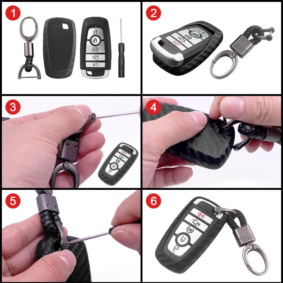 Thumbnail 6 de MAIMOCCY Silicone Key Fob Cover