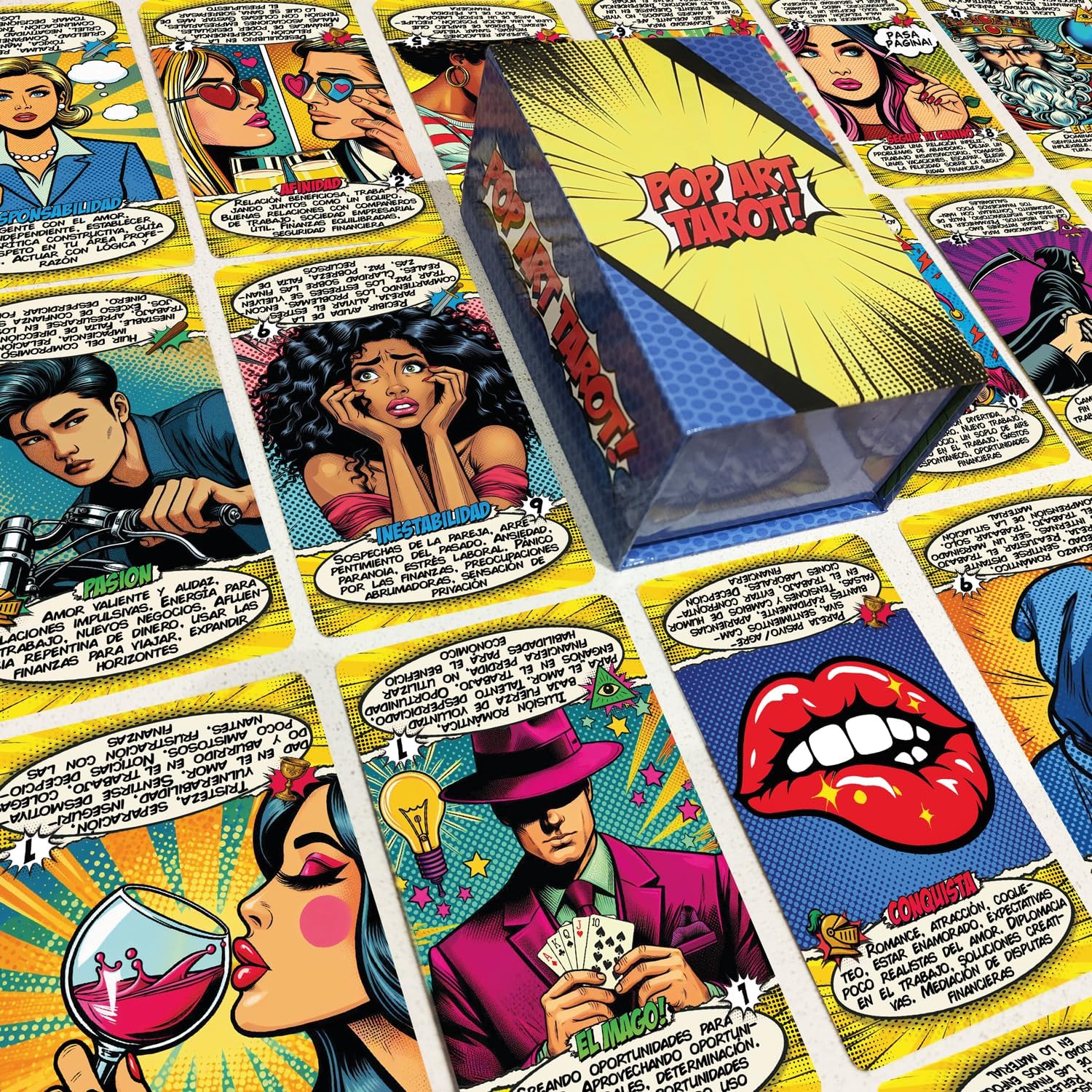 Thumbnail 5 de TAROTIKA Tarot Pop Art 78 cartas