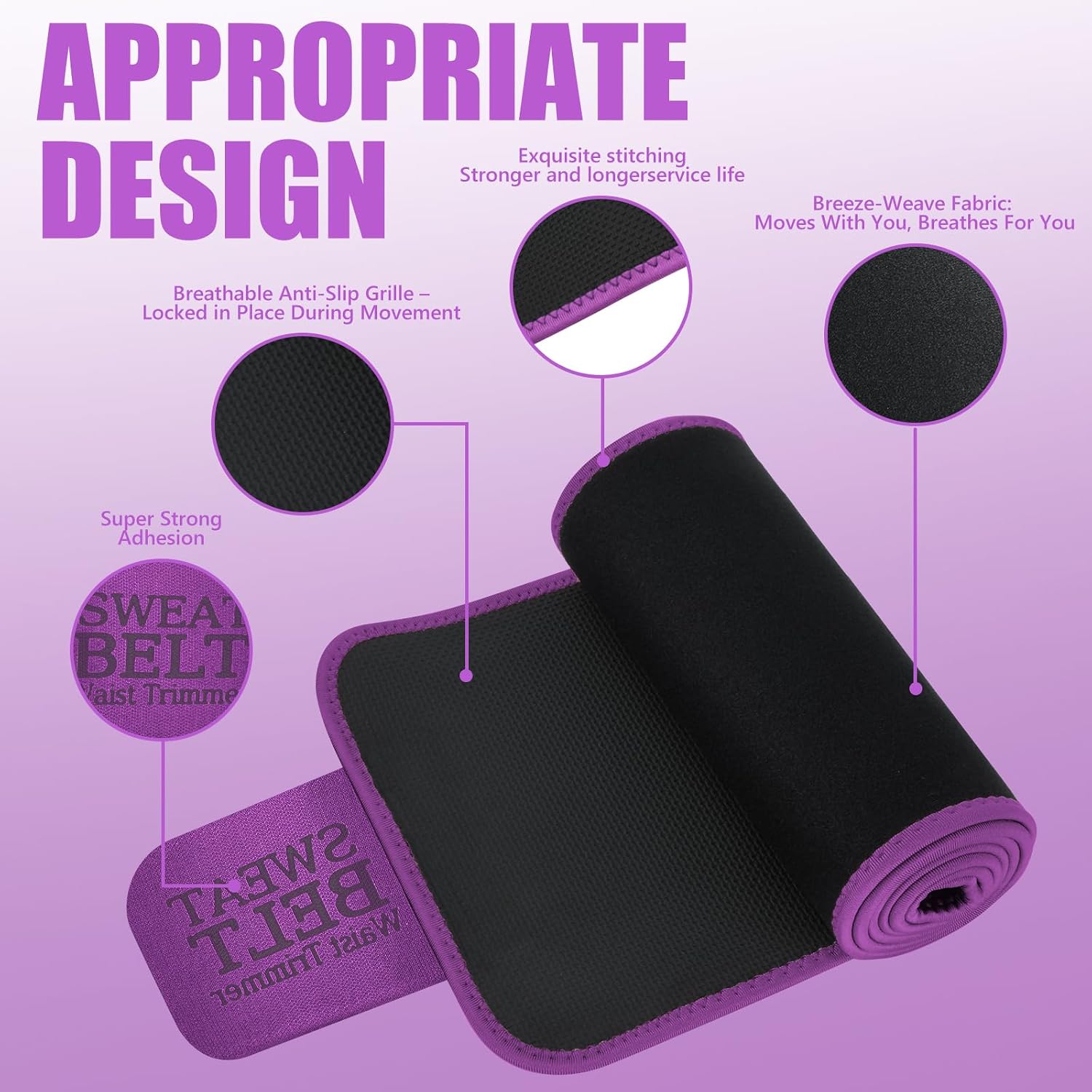 Detalle 1 de MORECOO Waist Trainer for Women with Stretchy Fabric