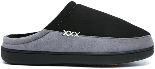 Detalle de Mishansha Pantofole invernali 48 EU, memory foam, fodera in pile e suola antiscivolo