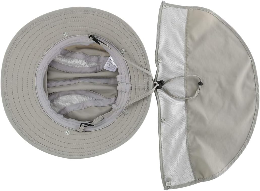 Detalle de Magracy Kids Boys Outdoor UPF50+ Bucket Sun Hat with Neck Flap