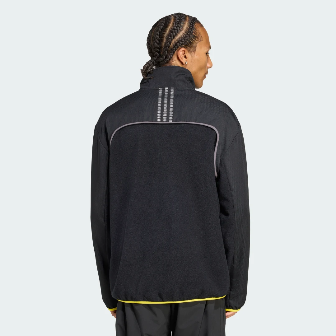 Thumbnail 1 de Adidas Chaqueta deportiva de forro polar Negro