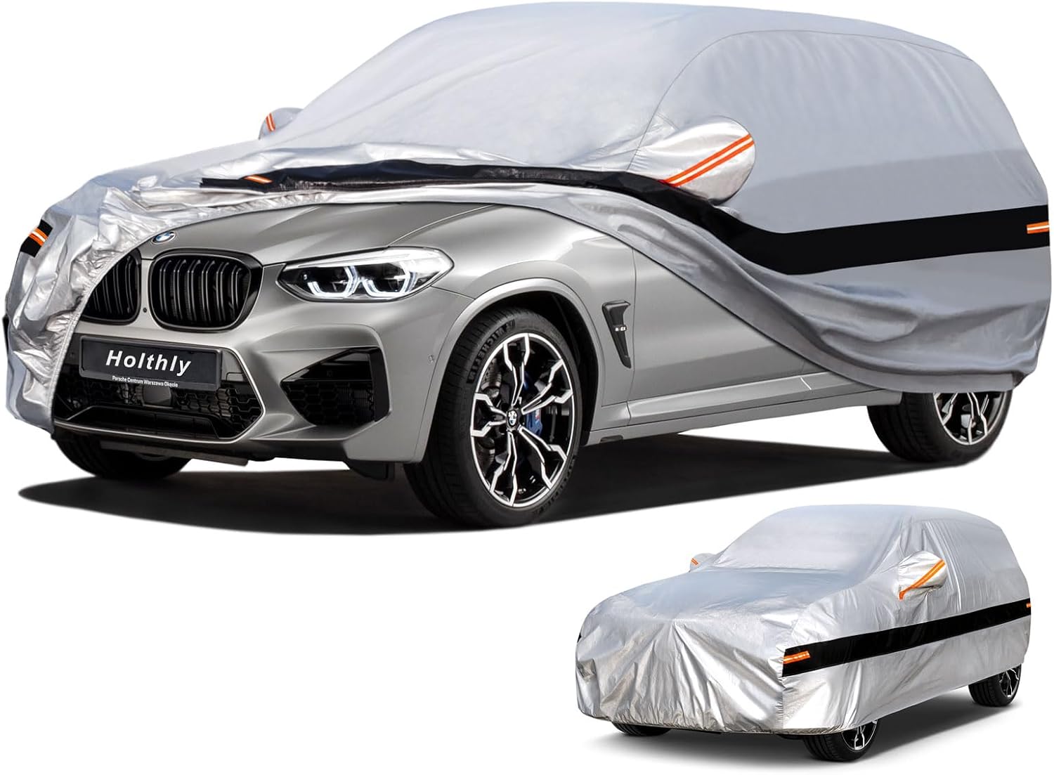 Detalle de Holthly Funda Coche 10 Capas Transpirable