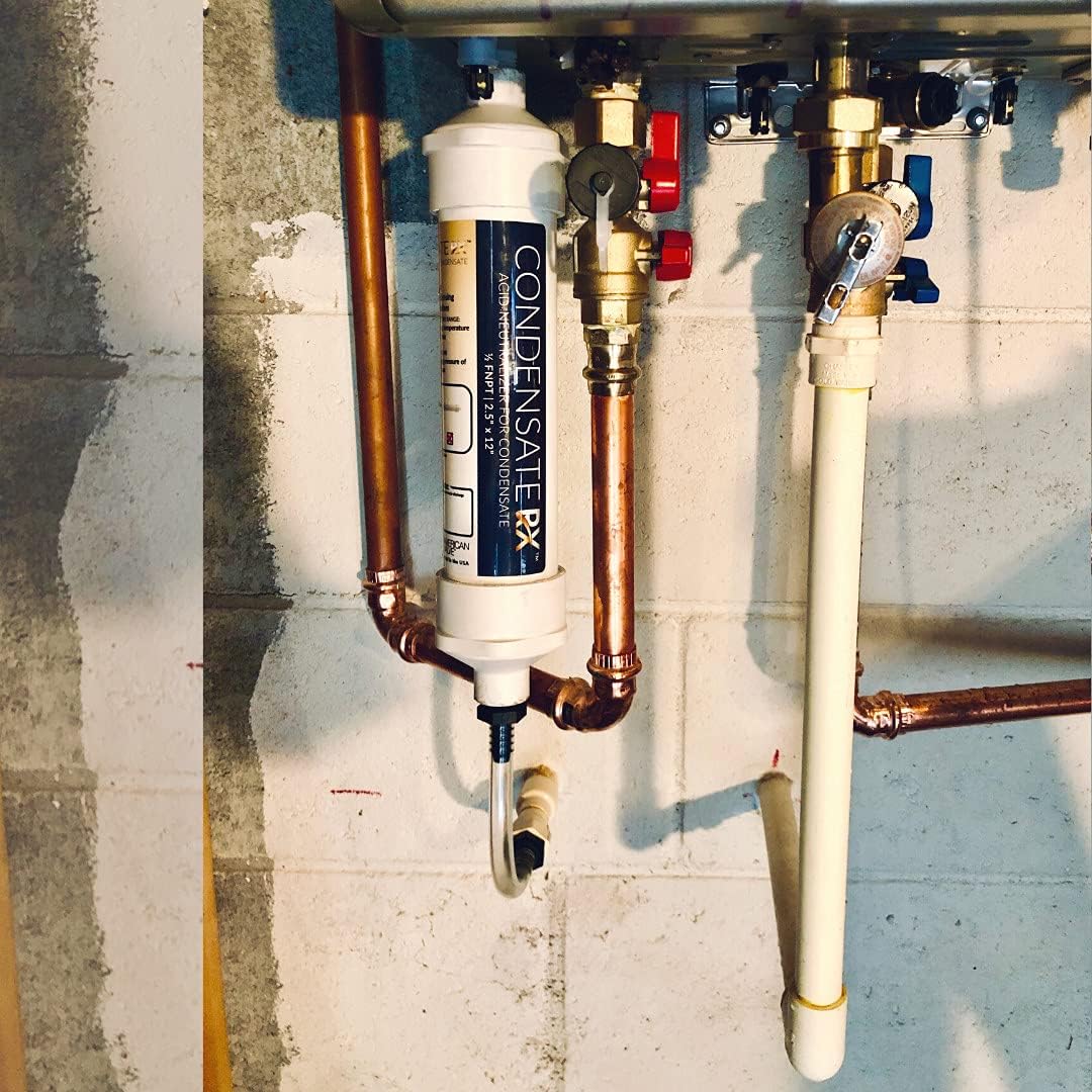 Detalle de American Valve CondensateRx Condensate Neutralizer for Boilers and Tankless Heaters
