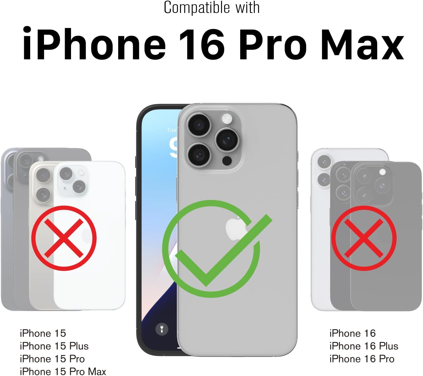 Detalle 2 de iPhone 16 Pro Max wallet case with kickstand