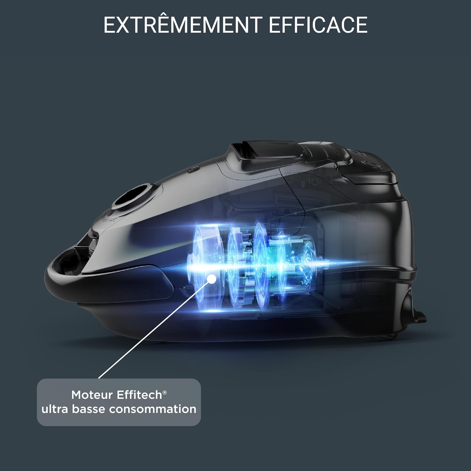 Thumbnail 1 de Rowenta Silence Force Effitech RO7451EA aspirateur 57 dB