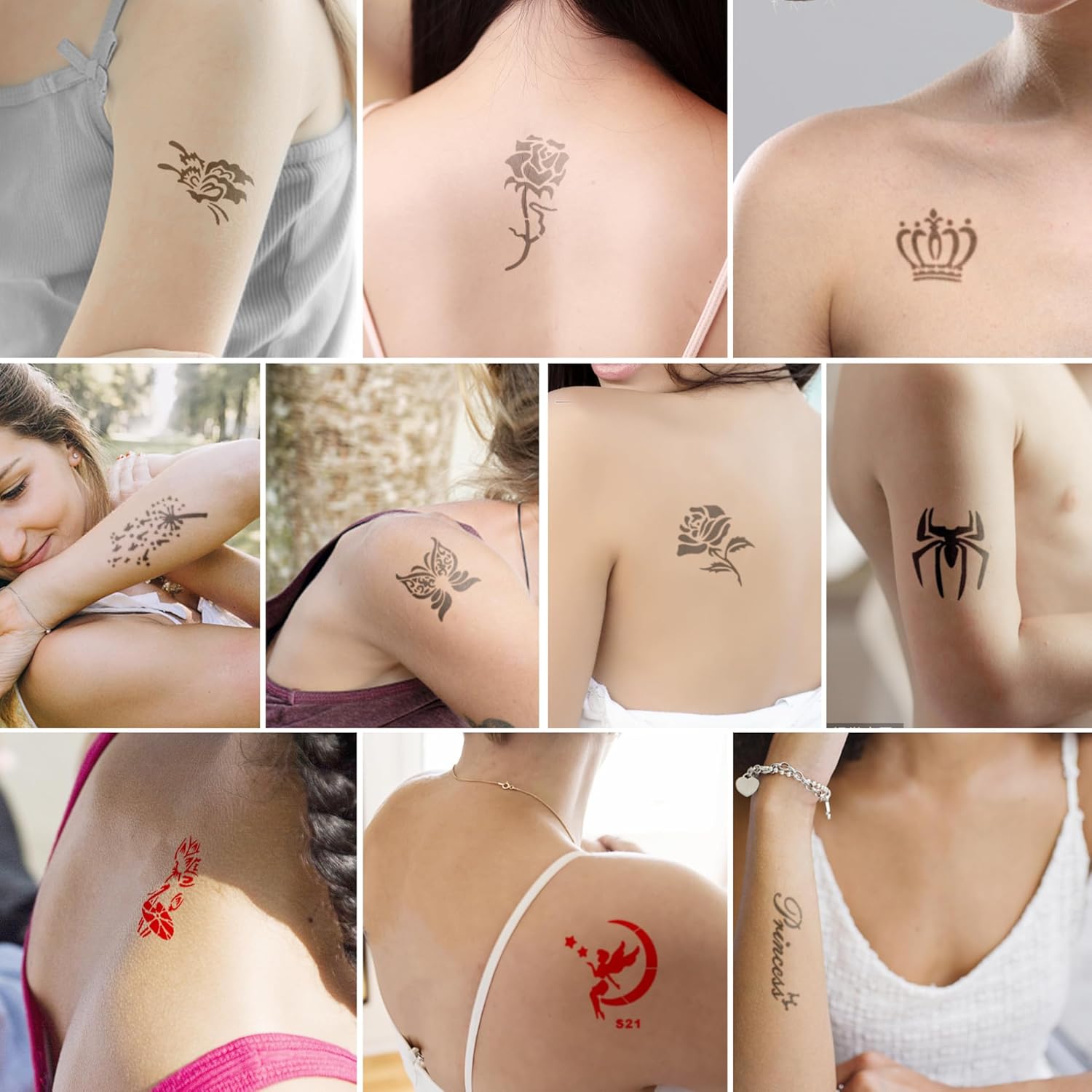 Thumbnail 4 de ACCloud tatuajes temporales 10 marcas