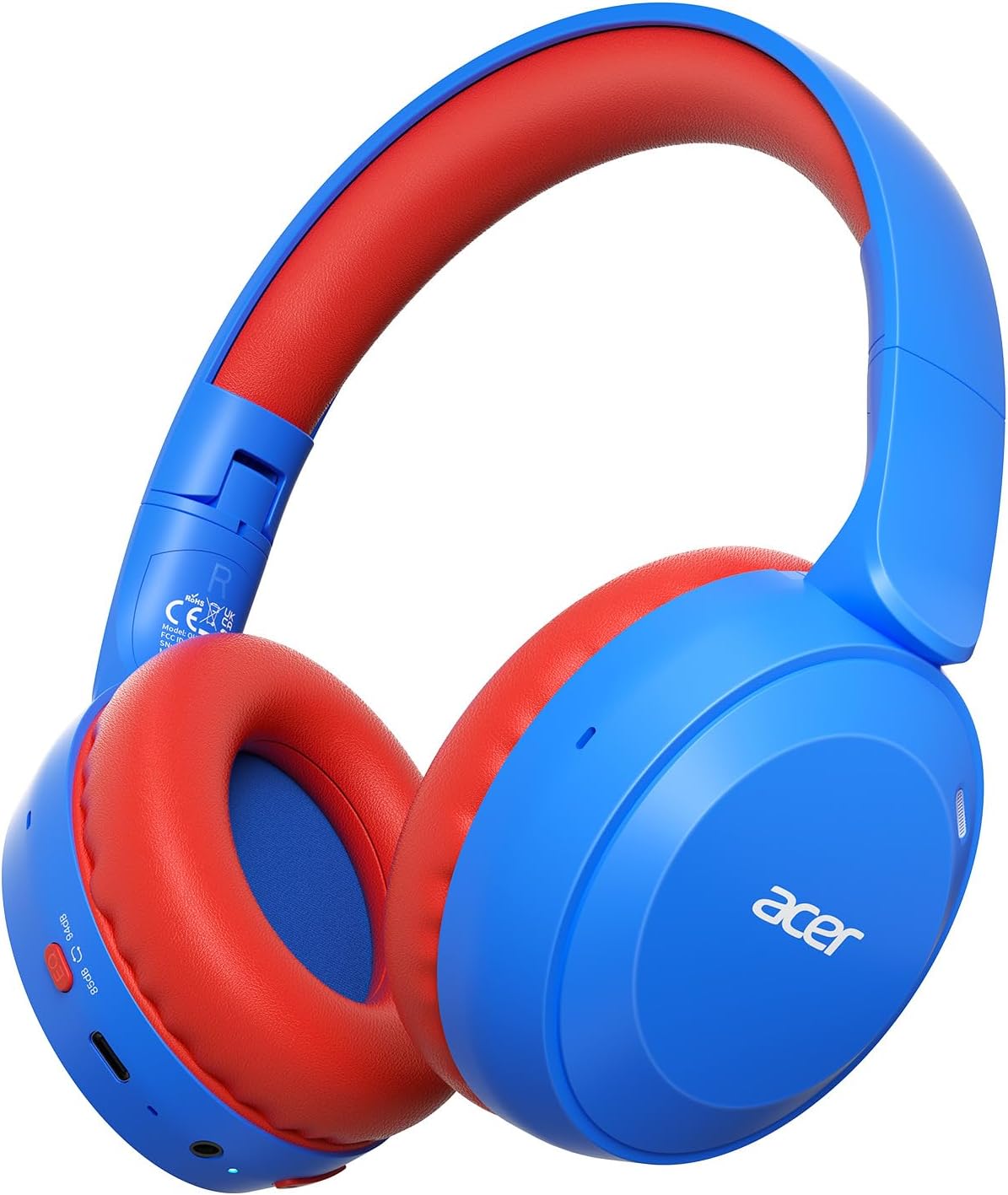 Detalle de Acer OHR668(BR) Kids Bluetooth Headphones, 85/94 dB Limit, 60-Hour Playtime