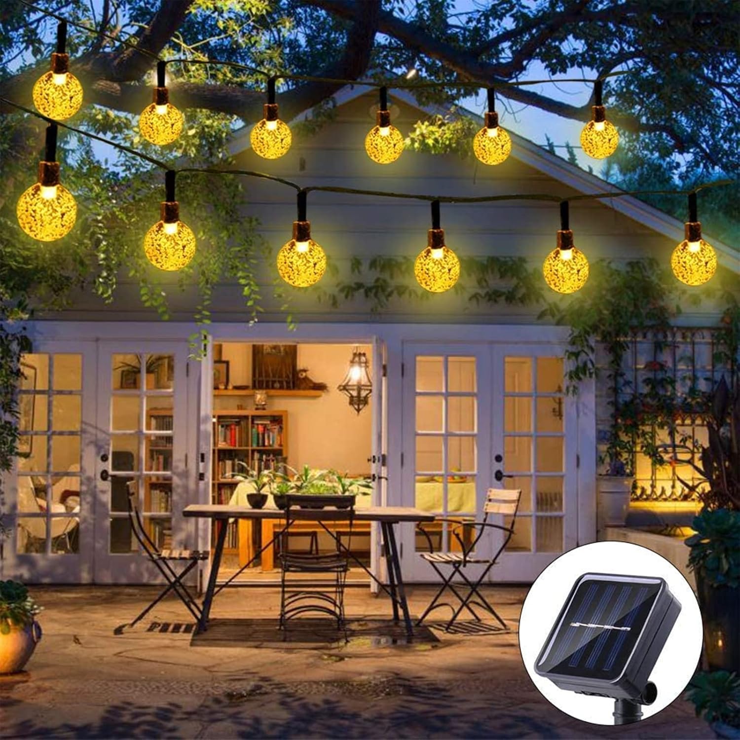 Detalle 2 de Moxled Solar Lichterkette Außen 60 LED
