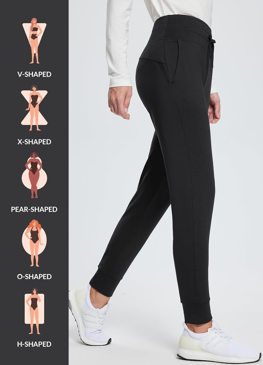 Thumbnail 3 de Baleaf Women's Fleece Pants, Water-Resistant ⚙
